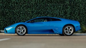 A 2003 Lamborghini Murciélago supercar.